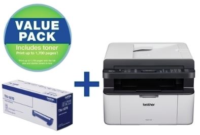 Brother MFC-1810 A4 Mono MFP Printer with TN-1070 Toner Bundle