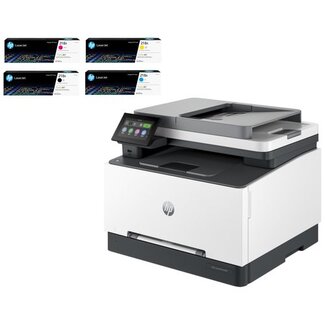 HP Color LaserJet Pro MFP 3301sdw + Black + Colours Toner
